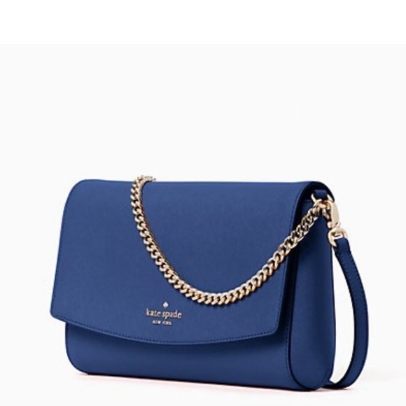 KATE SPADE River Blue Greer convertible crossbody/shoulder bag. NWT giftable - Picture 3 of 12